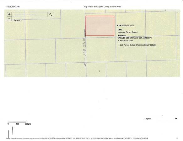 $30,000 / 87025ft2 - FANTASTIC LOT FOR SALE NEAR 138 HIGHWAY (LANCASTER, CA.)