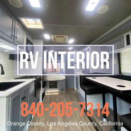 RV Interior, Camper Van Interior, and RV Interior Remodeling (Los Angeles, call 840-205-7314)
