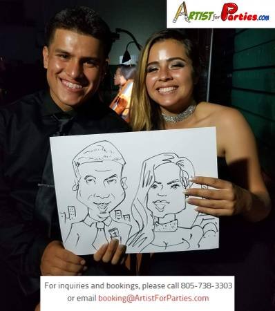 Caricature Artist for Your Event (SF Valley and Around LA)
