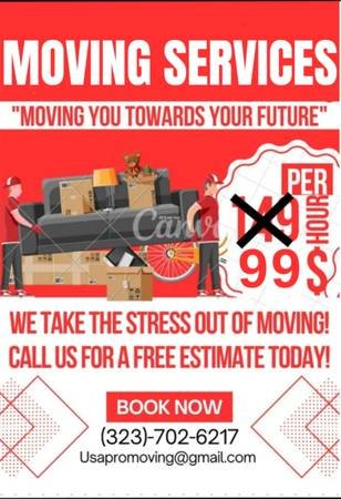 $99/hr for 2 Pro Movers! 26ft Big Truck, Handyman, and Moving Services (24/7 Licensed and Insured Moving Company)