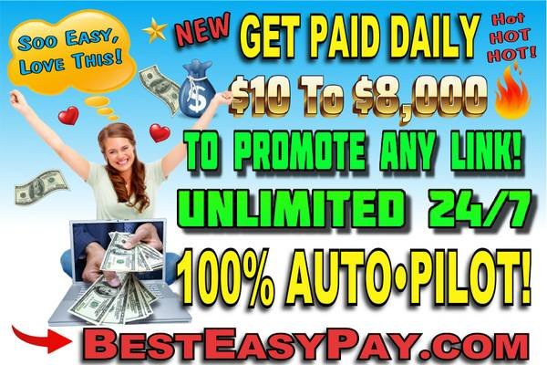 Get Paid TODAY! $5,000+ Days! No Recruiting! (Online)