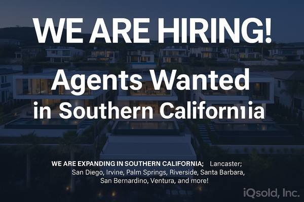 Real Estate Agents Wanted!