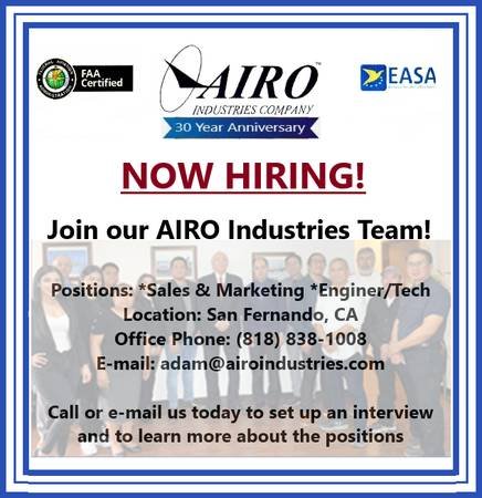 Sales &amp; Marketing in the Field of Aviation Sales