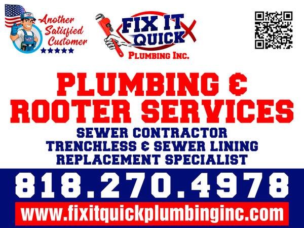 Now Hiring: Plumber / Technician (Seller) – San Fernando Valley (San Fernando Valley)