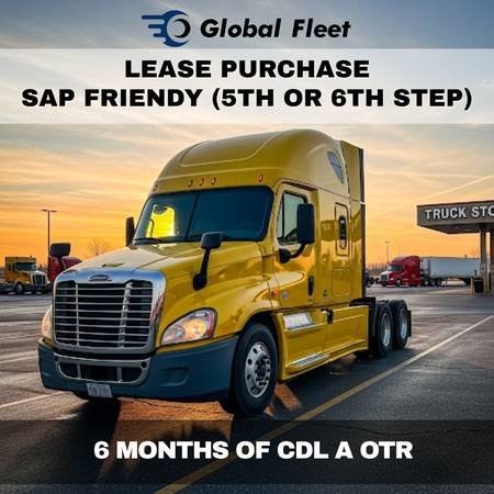 CDL A Lease Purchase - SAP Friendly - $2K Net Per Week (Los Angeles)
